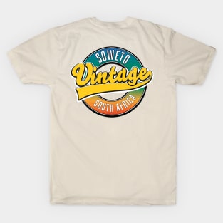 Soweto south africa vintage logo T-Shirt